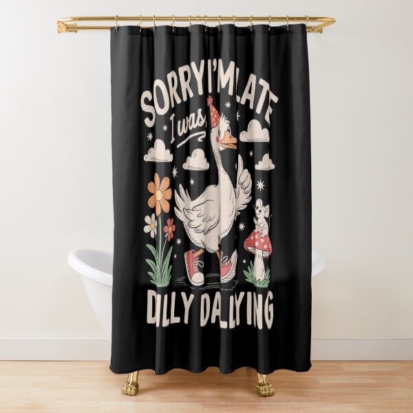 Item preview, Funny Late Sorry Classic I'm Dilly Dallying I Vintage Was Retro Saying designed and sold by PEDDAKAPRADEEP.