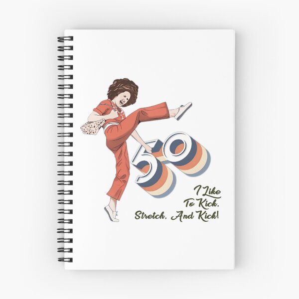 Item preview, Sally Omalley, I'm 50 I Like To Kick, Stretch, And Kick!  designed and sold by jimfarrepo.