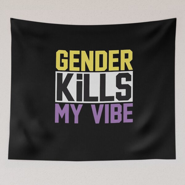 Item preview, LGBT Pride Month Nonbinary Nongender Genderfluid Non Binary designed and sold by MinaReinger.