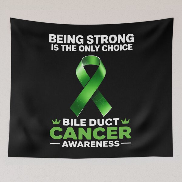 Item preview, Being Strong Bile Duct Cancer Awareness Cholangiocarcinoma designed and sold by papertaless.