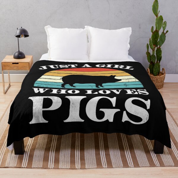 Item preview, Just A Girl Who Loves Pigs Shirt designed and sold by LarryMBrown.