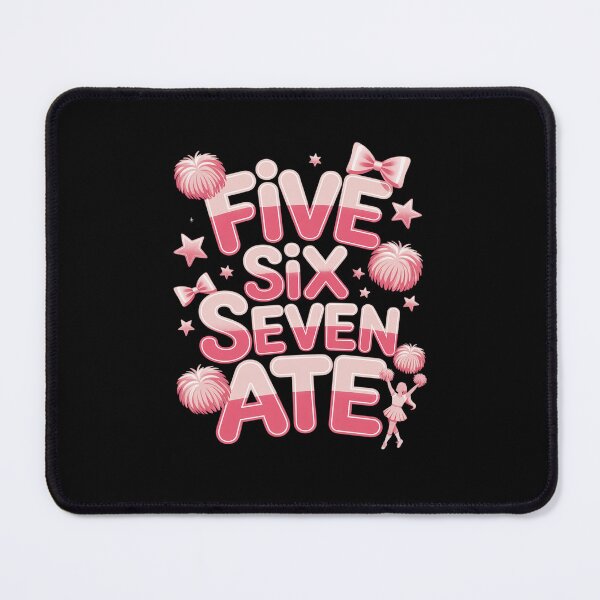 Item preview, Five Six Seven Ate Cheer Cheerleader designed and sold by BiellaSar.