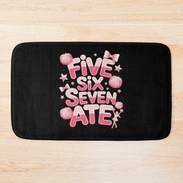 Item preview, Five Six Seven Ate Cheer Cheerleader designed and sold by BiellaSar.