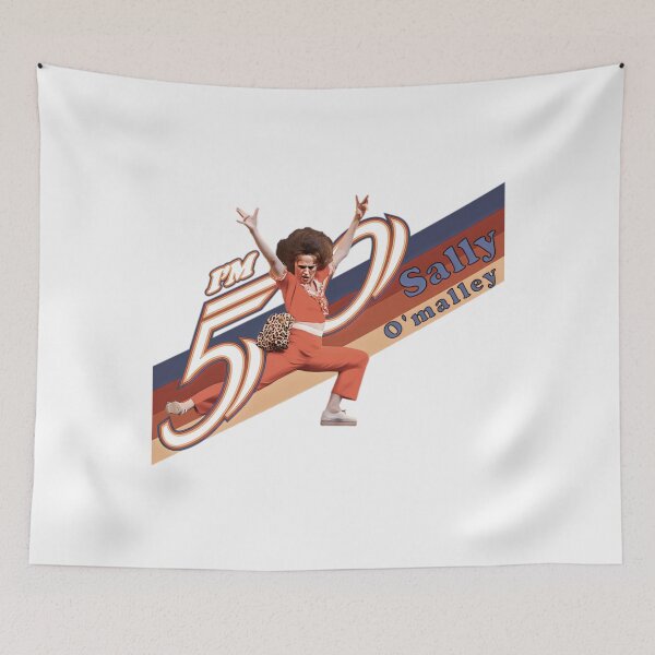 Item preview, Sally O'Malley I'm 50 I Like To Kick Stretch And Kick  designed and sold by jimfarrepo.
