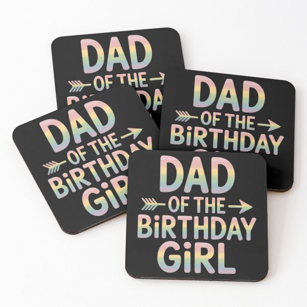 Item preview, Dad of the Birthday Girl Tie Dye Colorful Bday designed and sold by papertaless.
