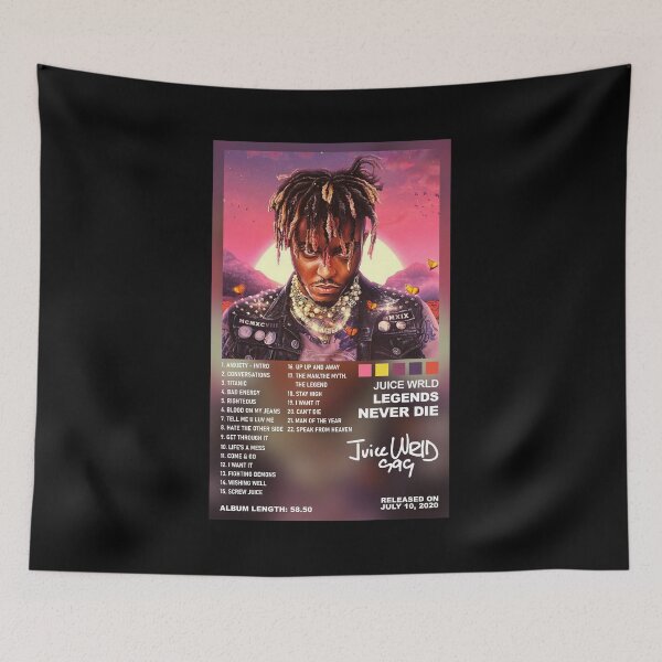 Item preview, Juice Wrld - Legend Never Die Album designed and sold by SiksisArt.