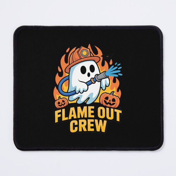 Item preview, Flame Out Crew Ghost Firefighter Halloween designed and sold by BiellaSar.