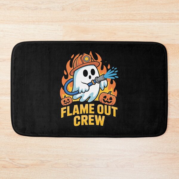 Item preview, Flame Out Crew Ghost Firefighter Halloween designed and sold by BiellaSar.
