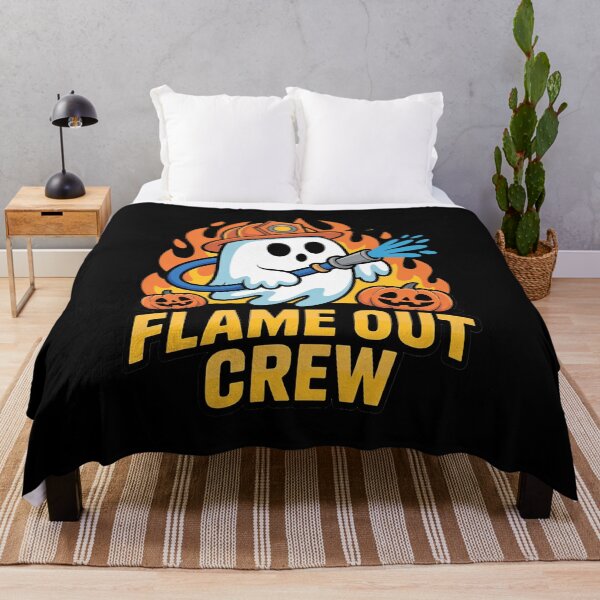 Item preview, Flame Out Crew Ghost Firefighter Halloween designed and sold by BiellaSar.