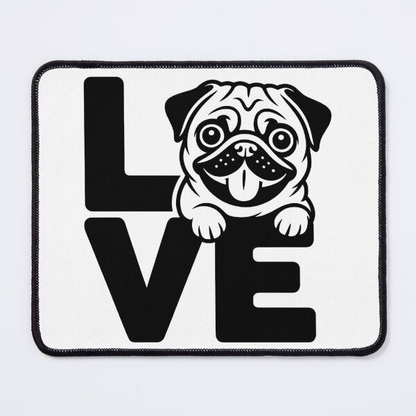 Item preview, Love Pug designed and sold by theartfulaspie.