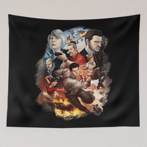 Item preview, Uncharted Adventure Team Story Poster designed and sold by Tobytuart.