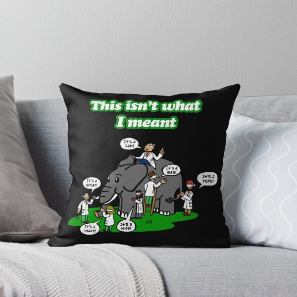 Item preview, "This isn’t what I meant" Perspective Matters: Blindfold design. designed and sold by TR_fairydesigns.