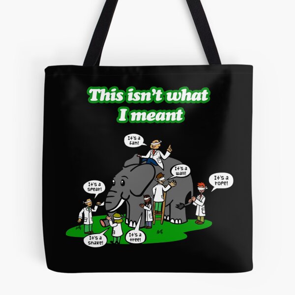 Item preview, "This isn’t what I meant" Perspective Matters: Blindfold design. designed and sold by TR_fairydesigns.
