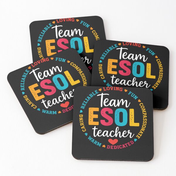 Item preview, Back to school Teachers Crew Students - Team ESOL Teacher designed and sold by papertaless.