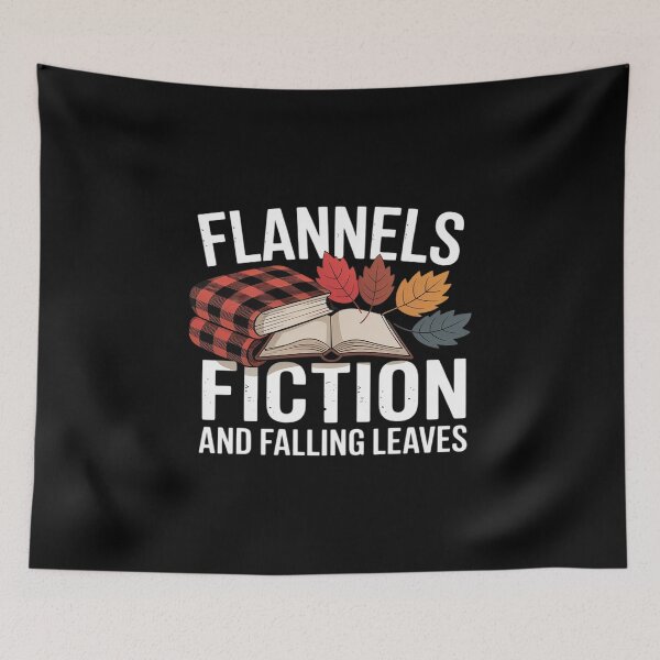 Item preview, Flannels Fiction And Falling Leaves Autumn Reader designed and sold by BiellaSar.