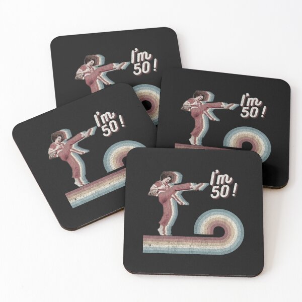 Item preview, Sally OMalley I'm 50 I Like To Kick Stretch And Kick designed and sold by jimfarrepo.