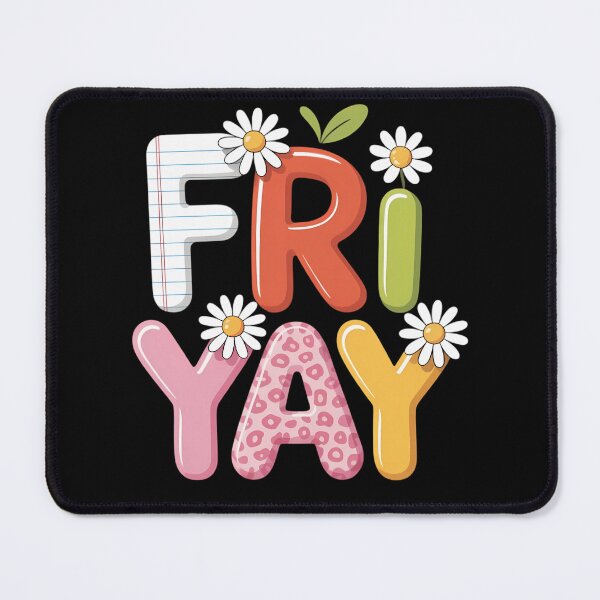 Item preview, Funny Fri-Yay Happy Friday Teacher Weekend Back To School designed and sold by papertaless.