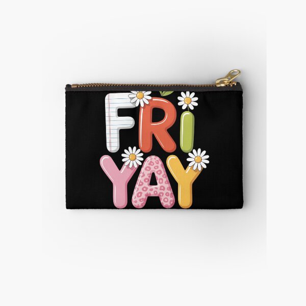 Item preview, Funny Fri-Yay Happy Friday Teacher Weekend Back To School designed and sold by papertaless.