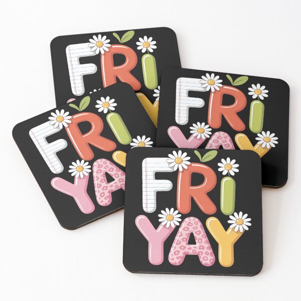Item preview, Funny Fri-Yay Happy Friday Teacher Weekend Back To School designed and sold by papertaless.