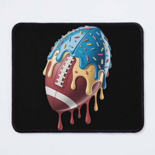 Item preview, Ice Cream Drip Football Stuff 4th of July designed and sold by papertaless.