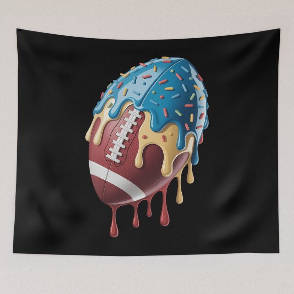 Item preview, Ice Cream Drip Football Stuff 4th of July designed and sold by papertaless.