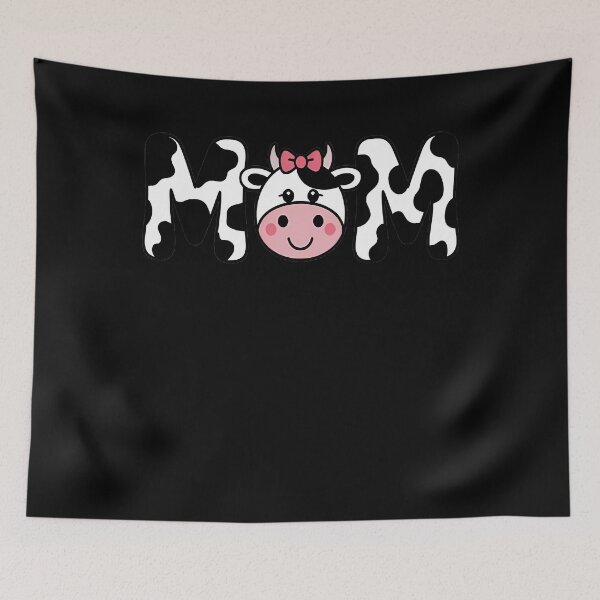 Item preview, Mom of The Birthday Girl Funny Cow Mom Mama Bday Matching designed and sold by papertaless.