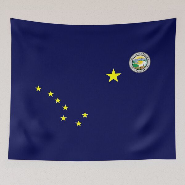 Item preview, Alaska flag designed and sold by Pegasus00.