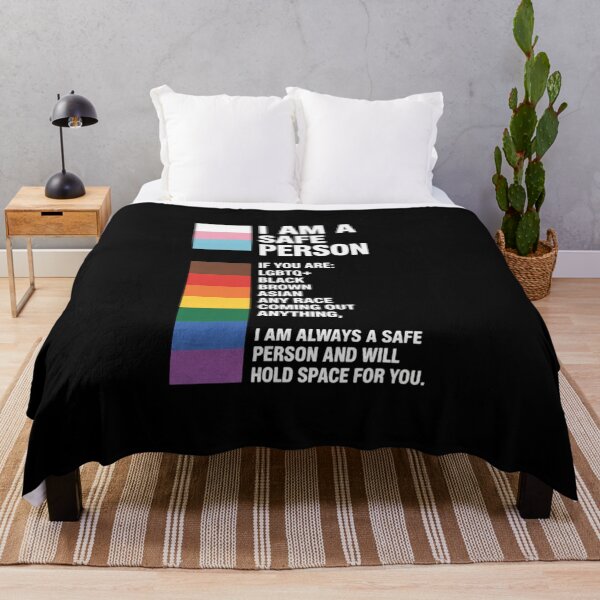Item preview, I Am A Safe Person Pride Ally You Are Safe With Me LGBTQ designed and sold by FranzFriesen.
