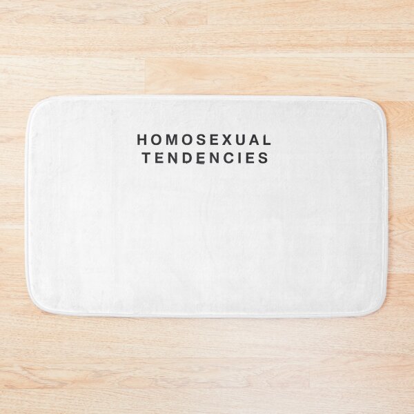 Item preview, Homosexual Tendencies Funny Gay Pride Lesbian LGBT designed and sold by RayArmstrong.