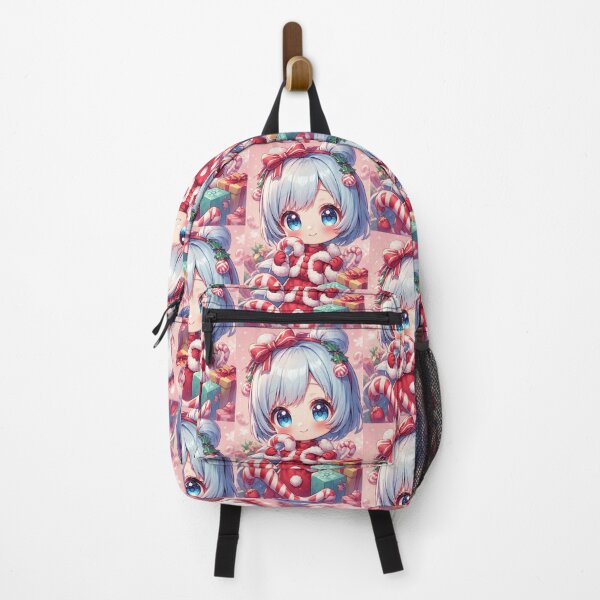 Item preview, Cute chibi girl at Christmas designed and sold by ArtsJulian.