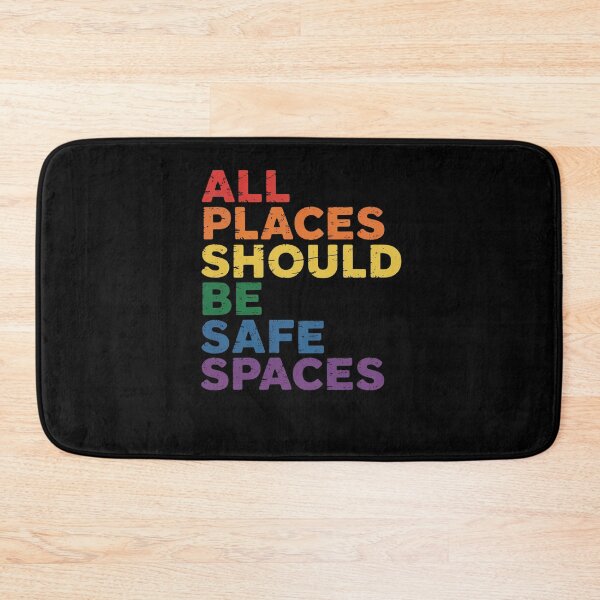 Item preview, All Places Should Be Safe Spaces Gay Pride Ally LGBTQ Month designed and sold by FranzFriesen.