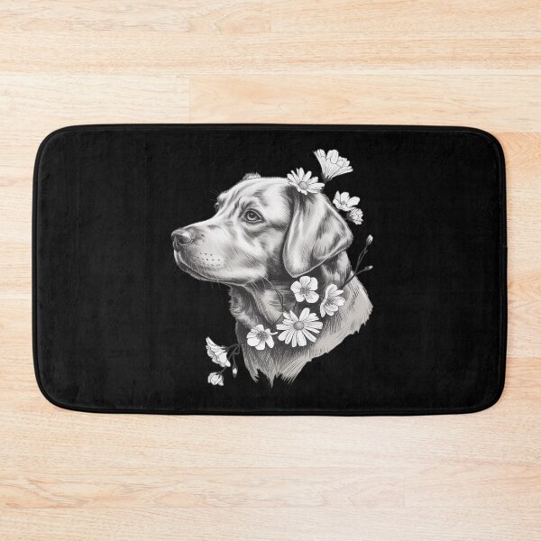 Item preview, Floral German Shorthaired Pointer GSP Dog Flower designed and sold by August4Laughs25.