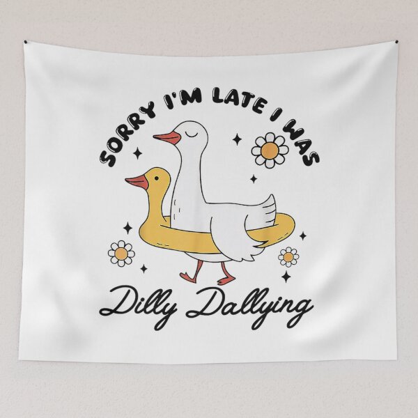 Item preview, Classic Retro I'm Saying Sorry Was Funny Late I Dallying Vintage Dilly designed and sold by PEDDAKAPRADEEP.
