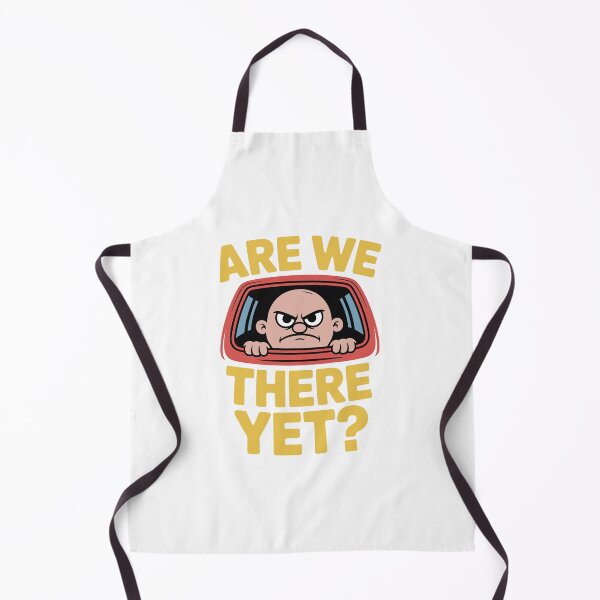 Item preview, Funny Road Trip Quote Are We There Yet Angry Passenger designed and sold by PrintMastery.