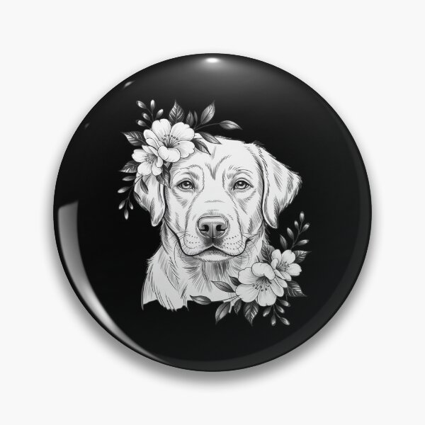 Item preview, Floral Labrador Retriever Lab Flower Dog Mom designed and sold by August4Laughs25.