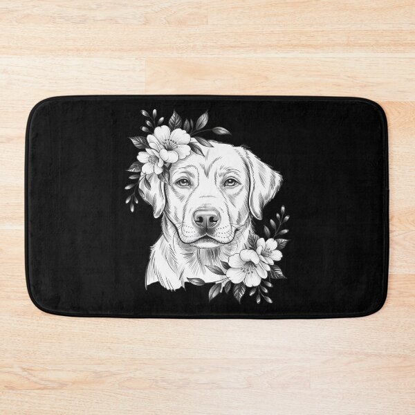 Item preview, Floral Labrador Retriever Lab Flower Dog Mom designed and sold by August4Laughs25.