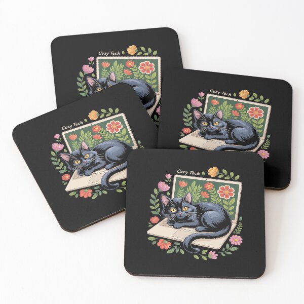 Item preview, Floral Laptop American Shorthair Botanical Nature designed and sold by August4Laughs25.