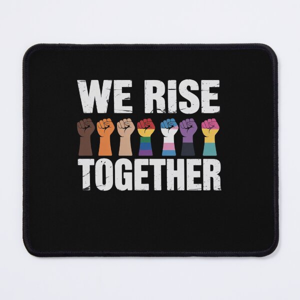 Item preview, We Rise Together Black LGBT Gay Pride Support LGBTQ Parade designed and sold by AmparoBoyle.