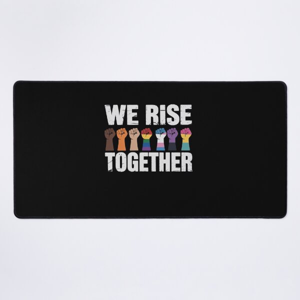 Item preview, We Rise Together Black LGBT Gay Pride Support LGBTQ Parade designed and sold by AmparoBoyle.