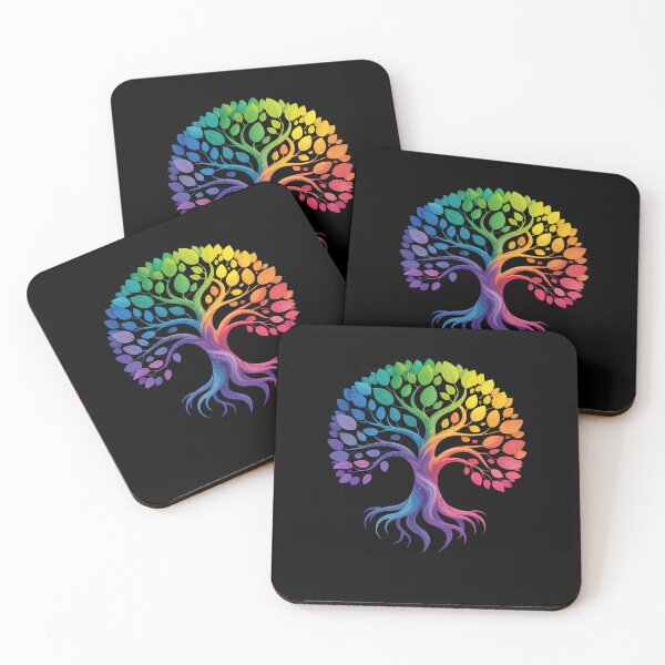 Item preview, Tree Of Life Rainbow LGBTQ+ Gay Pride Month LGBT Ally designed and sold by DrewLeuschke.