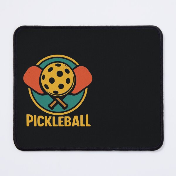 Aperçu de l'œuvre Design rétro vintage pour les fans de pickleball et de sports de raquette créée et vendue par anandsiva2703.