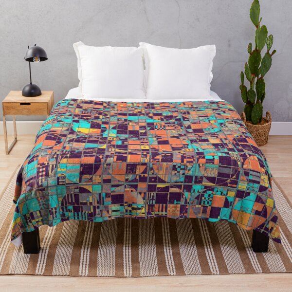 Item preview, Retro Geometric Matrix designed and sold by Kaleidoscope Print.