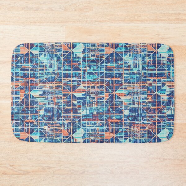 Item preview, Techno Grid Symphony designed and sold by Kaleidoscope Print.