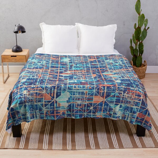 Item preview, Techno Grid Symphony designed and sold by Kaleidoscope Print.