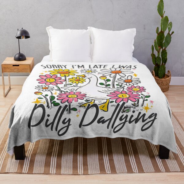 Item preview, I'm Dilly Funny Late Sorry Retro Dallying Saying I Was Classic Vintage designed and sold by PEDDAKAPRADEEP.
