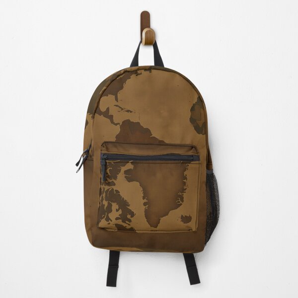 Item preview, Antique World Map – Elegant Vintage Earth Tone Design designed and sold by mhose3.