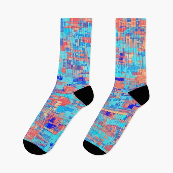 Item preview, Digital Skyline Abstraction designed and sold by Kaleidoscope Print.
