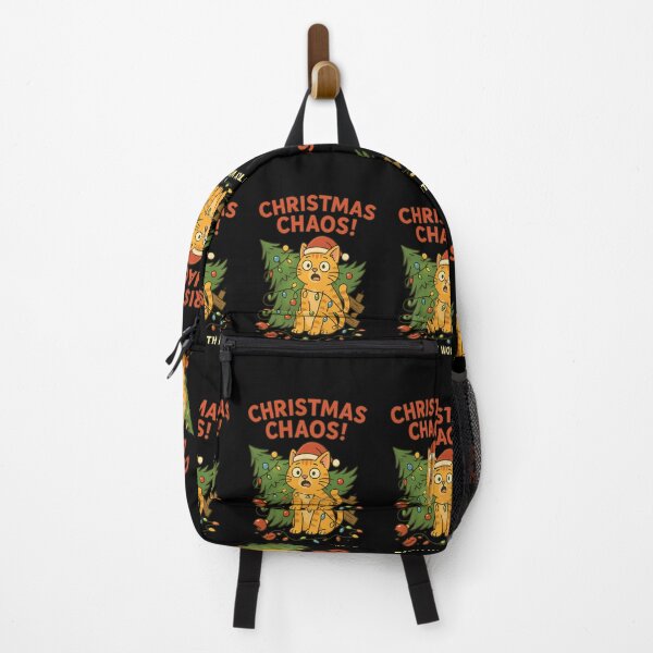 Item preview, Christmas Chaos – Funny Cat and Christmas Tree Mishap designed and sold by TimsahAkkus.
