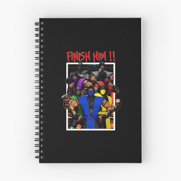Item preview, Finish Him - Mortal Kombat Ninjas designed and sold by decameseta.