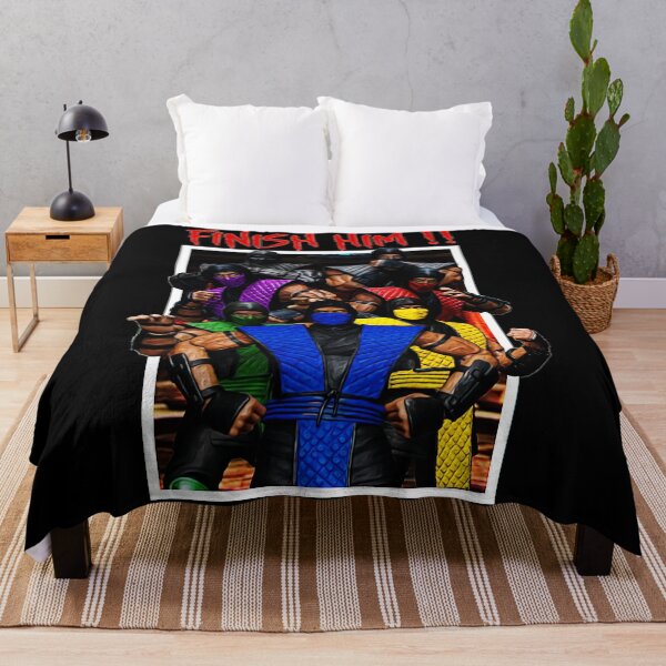 Item preview, Finish Him - Mortal Kombat Ninjas designed and sold by decameseta.